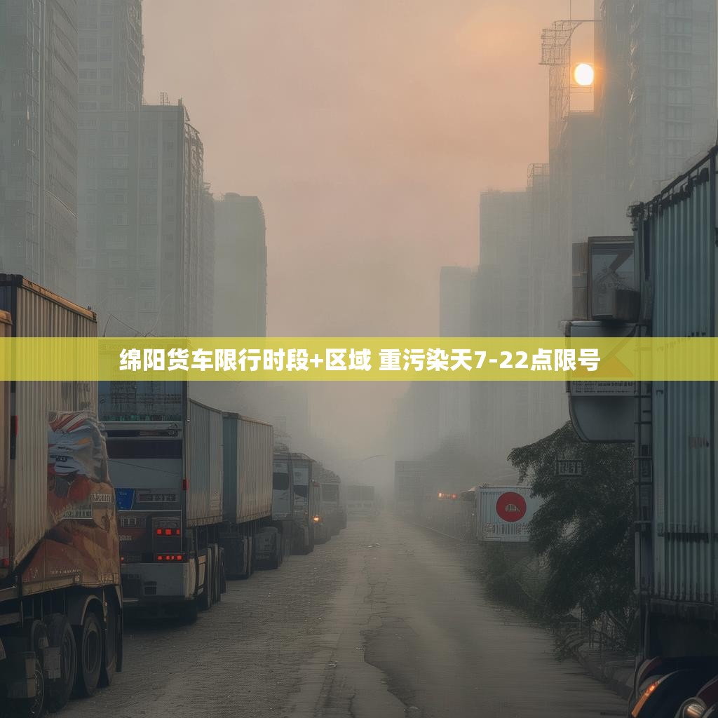 详细阅读:绵阳货车限行时段+区域 重污染天7-22点限号 绵阳货车限行时段+区域 重污染天7-22点限号