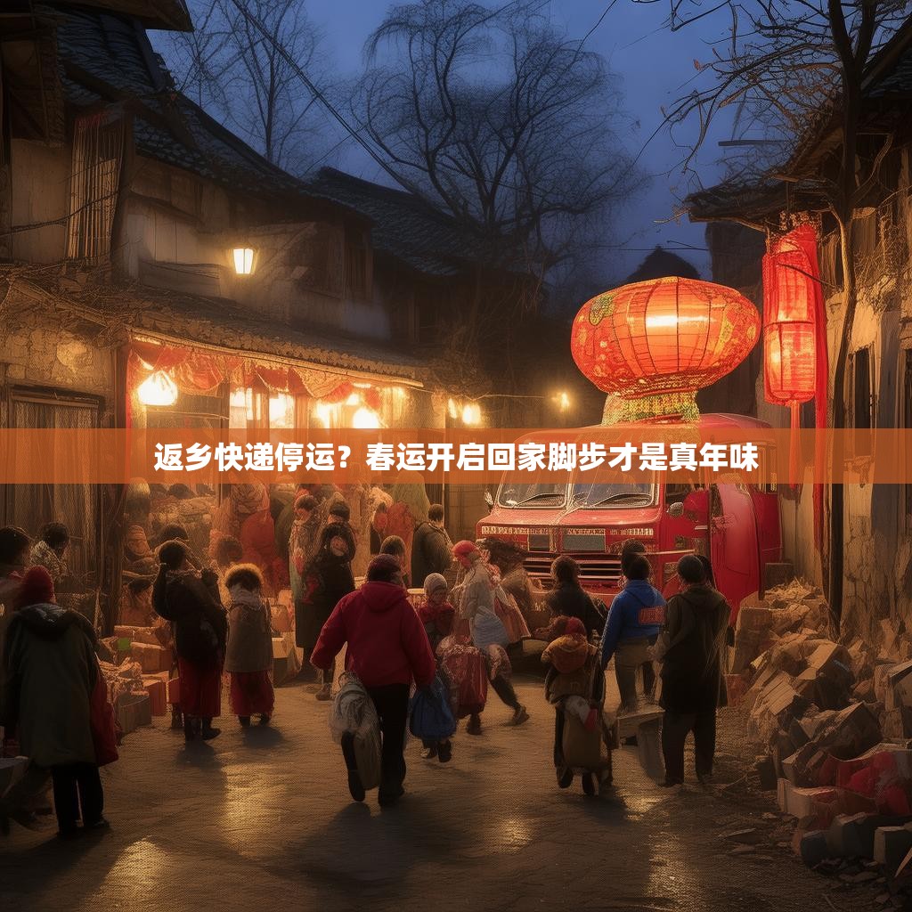 详细阅读:返乡快递停运?春运开启回家脚步才是真年味 返乡快递停运?春运开启回家脚步才是真年味