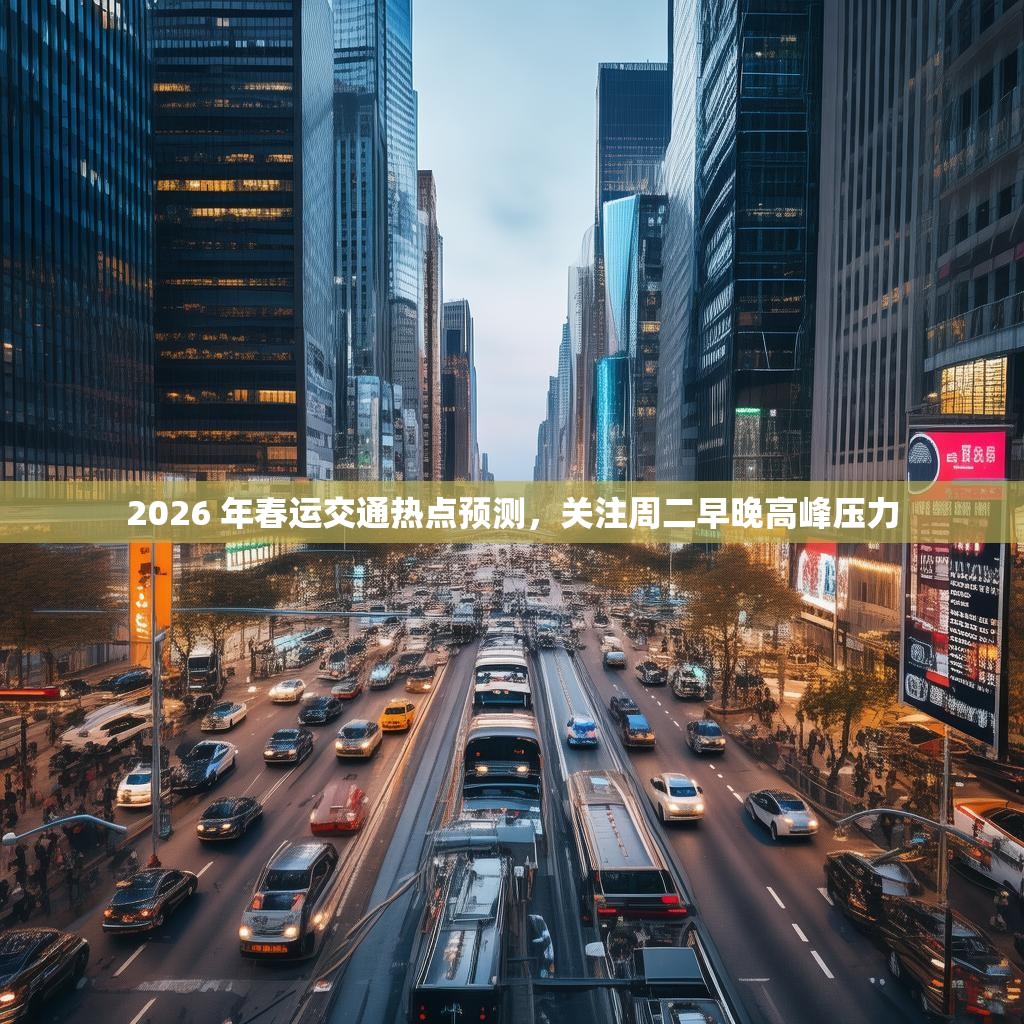 详细阅读:2026 年春运交通热点预测,关注周二早晚高峰压力 2026 年春运交通热点预测,关注周二早晚高峰压力