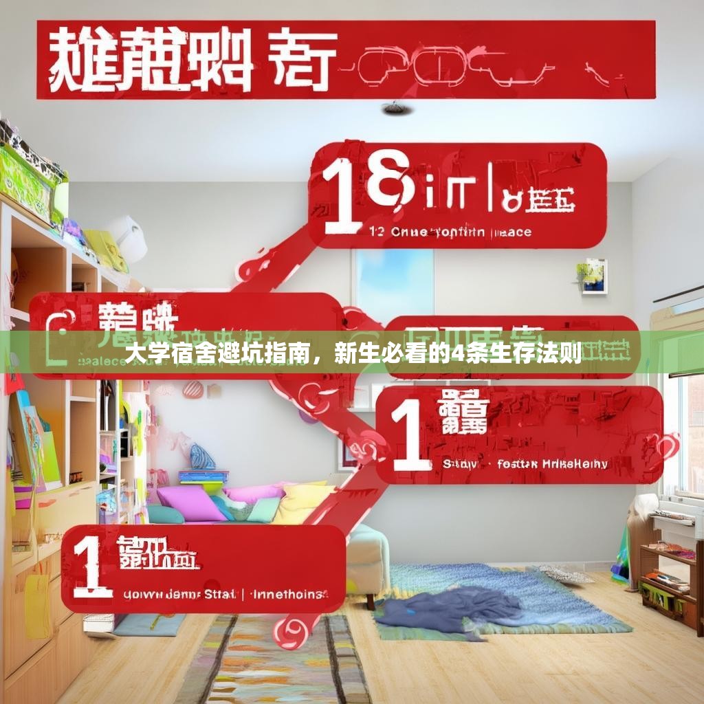 大学宿舍避坑指南，新生必看的4条生存法则